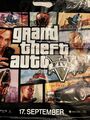 Grand Theft Auto V GTA 5 promotional Shopping Bag / Tüte 