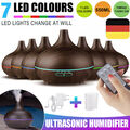 500ML Luftbefeuchter Aroma Diffuser Diffusor Humidifier 7 LED Licht mit Timer