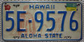 usa HAWAII nummernschild ALOHA STATE Auto Kennzeichen US Car License Plate E9576