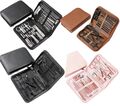 Maniküre Pediküre  Set 30-tlg  Etui Nagelschere Pinzette Nagelhautschieber