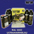 Raptor Lack Beschichtung 4er Set / tönbar, schwarz und alle RAL Farben / Upol