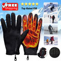 Winter Handschuhe Herren Damen Fahrradhandschuhe Touchscreen Thermo Wasserdicht 