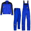 Arbeitshose Latzhose Arbeitsjacke Arbeitslatzhose Arbeitskleidung blau Gr.44- 64