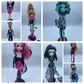 Monster High Puppen (Basic, Nefera, Frankie, Clawdeen, Draculaura, Cleo, etc.)