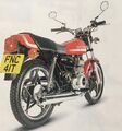 SUZUKI GT125 - 6 SEITEN ORIGINAL STRASSENTESTS, ARTIKEL, INFO USW.