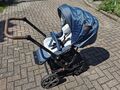 Gesslein F6 Air+ *Spezialfarbe Schieferblau - sehr selten* Kinderwagen Einsitzer