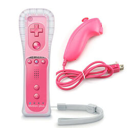 2 in 1 Remote MotionPlus Controller Fernbedienung Nunchuk Für Nintendo Wii/U