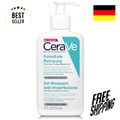 CeraVe Deep Pore Cleansing for the Face, Foaming Cleansing Gel against Pimples,