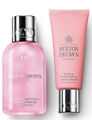 Molton braun köstlicher Rhabarber & Rose Handgel 100 ml und cremefarben 40 ml