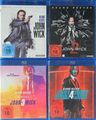 4 Blu-rays - John Wick 1-4