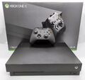 Xbox One X 1TB inkl. Original Controller + OVP - Zustand: sehr gut