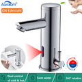 Waschtischarmatur Infrarot Sensor Wasserhahn Automatik Mischbatterie Badezimmer