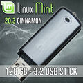 Linux Mint 20.3 CINNAMON 16/32/64/128 GB USB 3.2-Stick Betriebssystem Markenware