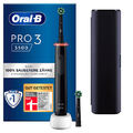Oral-B Pro 3 3500 elektrische Zahnbürste Black Edition +Reise-Etui JAS22 3D