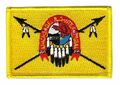 Flaggen Aufnäher Patch Indianer - Apachen Fahne Flagge
