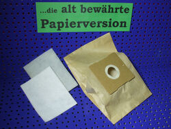 10 Staubsaugerbeutel aus Papier geeignet für AEG ErgoEssence, Smart,Ingenio usw.
