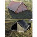 Französiches Armeezelt für 2 Personen mit Boden Zelt Militärzelt neuwertig