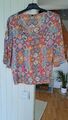 Damen Boho Bluse Bohostyle von H&M Bunt Gr 40 Viskose 