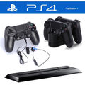 PS4 / PlayStation 4 ORIGINAL Zubehör-Set Auswahl: Headset Vertikal Ladestation