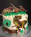 Essbar Dinosaurier Dino Zoo Tortenaufleger Esspapier Oblate Torte Tortebild !