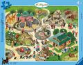 Ravensburger Kinderpuzzle - Ali Mitgutsch: Im Zoo - 30-48 Teile Rahmenpuzzle für