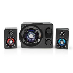 Gaming Lautsprecher 2.1 System Speaker Boxen Gamer Bluetooth SD USB