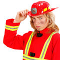 Kinder Feuerwehr Helm Rot Schutzhelm Hut Feuerwehrhelm zum Feuerwehrmann Kostüm