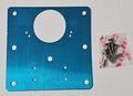 Edelstahl Scharnier Reparaturplatte + 6 Schrauben Möbel Schrank Reparaturset