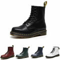 Boots Chunky Platform Combat Army Goth Punk Ankle Boots Shoes Doc Martens1460