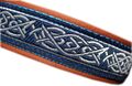 Hundehalsband Leder Keltischer Knoten Handmade mit Namen und Telefonnummer