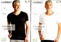 Livergy Herren Unterhemd T-Shirt M L XL schwarz weiß Baumwolle Shirt Unterwäsche