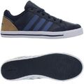 Adidas Cacity blau Herren Leder Low-Top Sneakers Freizeitschuhe Turnschuhe NEU