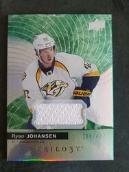 2017-18 Upper Deck Trilogy Green #12 Ryan Johansen JSY #208/433