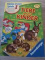 Meine ersten Spiele Ravensburger Tiere und ihre Kinder Lernspiel ab 2 Jahren 
