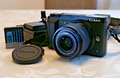 Panasonic LUMIX GX80H 16.0MP Digitalkamera - Schwarz (Kit mit 14-42mm Objektiv)