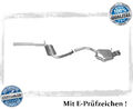 Auspuffanlage für Audi A4 ( B7 ) 1.9, 2.0 TDI Stufenheck, Avant Auspuff