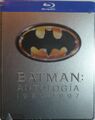 191/BATMAN ANTOLOGIA 1989-1997/ 4 PELICULAS /STEELBOOK/BLU-RAY DISC/ES IMPORT