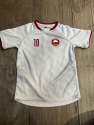 H&M Fußballtrikot Shirt Kurzarmshirt Weiß Polen Polska Gr 122/128