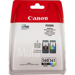 ORIGINAL DRUCKERPATRONEN CANON PG-560 + CL-561 PIXMA TS5350 TS5351 TS5352 TS5353