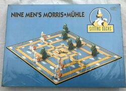 Sitting Ducks - Nine Men´s Morris . Mühle Spiel  Neuwertig  R6-T