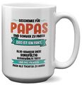 XL Tasse Papa Geschenk Vatertag von Tochter Vater Geburtstag Kaffeetasse Mann