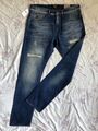 LTB Joshua Herren Men Blue Jeans W33/L32 light low waist regular fit tapered leg