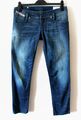 Diesel Matic Damen Stretchjeans 008LK W30 L30 getapred schmales Bein verblasst TOP