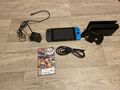 Nintendo Switch 32GB Konsole - neonblau und grau unverpackt mit Mario Kart 8