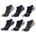 12-24 Paar modische Herren Sneaker Socken in aktuellen Farben