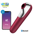 Satisfyer 'Dual Love Connect App', Druckwellenvibrator mit APP (16 cm)