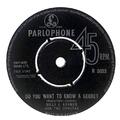 Billy J. Kramer & The Dakotas Do You Want To Know A Secret UK 7" 1963 R5023 Sehr guter Zustand +