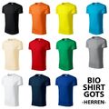 Bio T-Shirt 100% Bio-Baumwolle GOTS Herren, Gr. S - 3XL - versch. Farben *NEU*