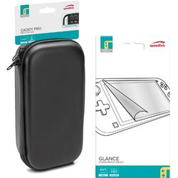 Trage-Tasche Hülle Case + Display Schutz-Folie für Nintendo Switch Lite Konsole