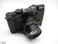Fujifilm Digitalkamera mit Sucher X10 Objektiv Fujinon 2,0-2,8 4x Zoom lens
